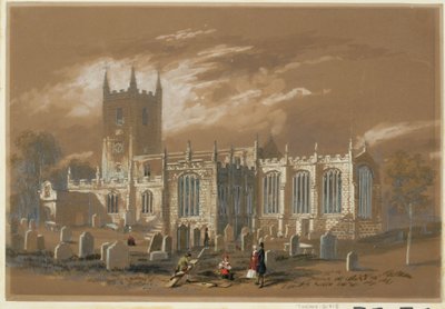 Chiesa di San Giovanni, Newcastle, 1848 da Isaac Shaw